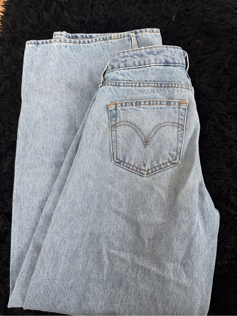 Levi’s low loose jeans